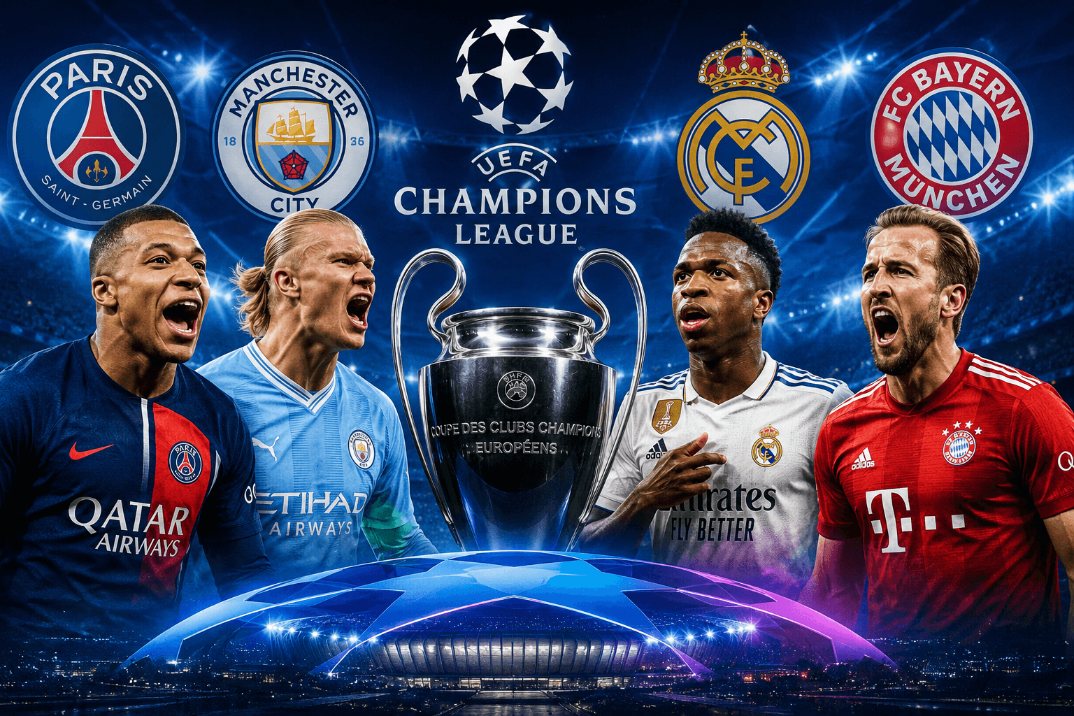 UEFA Liga šampiona: PSG i giganti Evrope u borbi za titulu