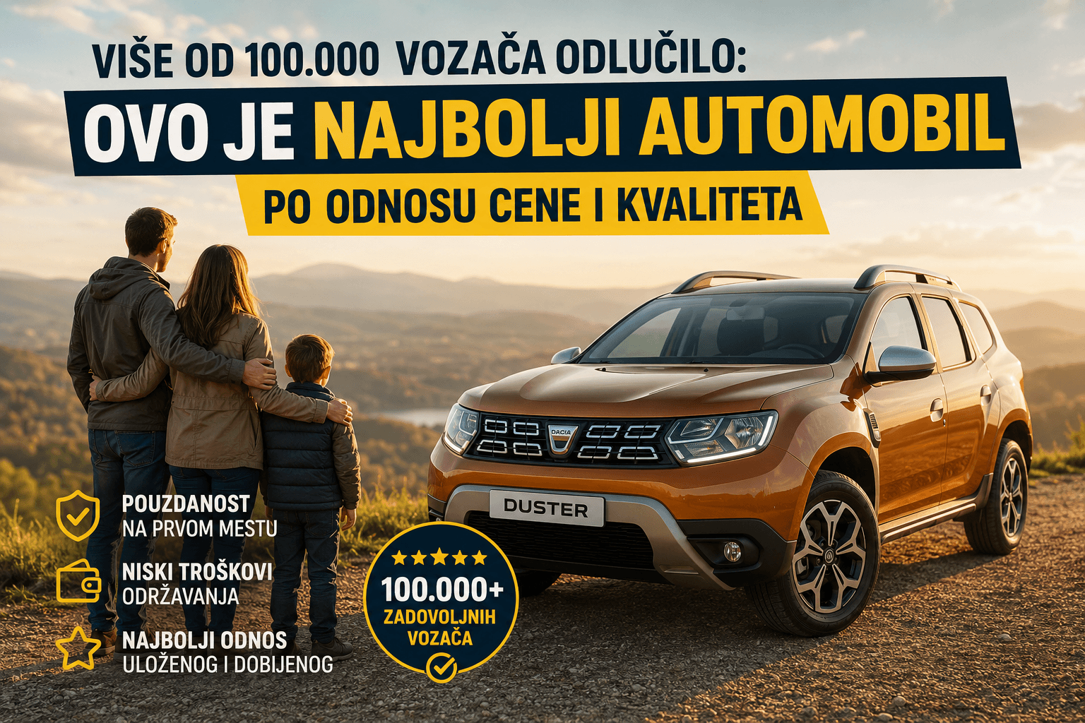 Ovo je najbolji automobil po odnosu cene i kvaliteta, tvrde vozači