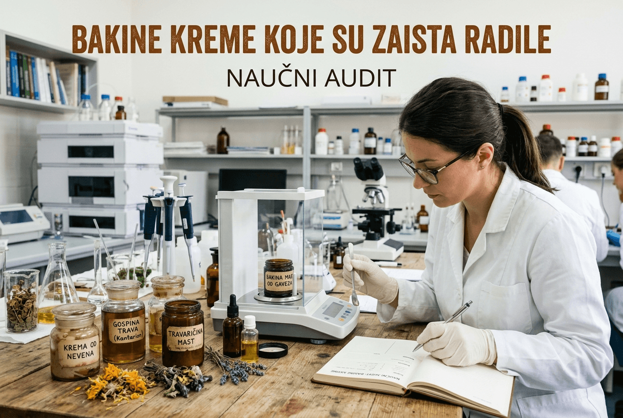Bakine kreme koje su zaista radile — naučni audit